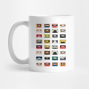 Music Vintage Cassettes Mug